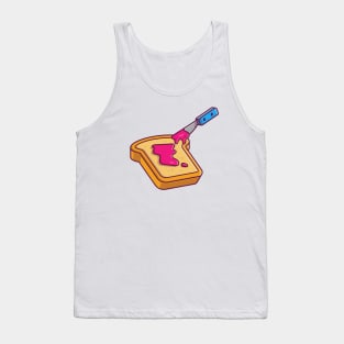 Bread With Strawberry Jam Tank Top